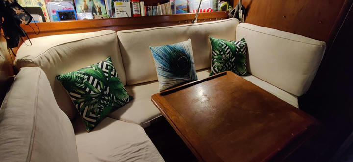 Interior, new cushions