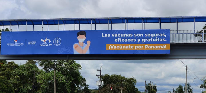 Free vaccin sign
